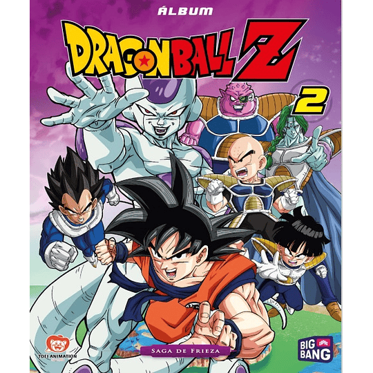 ALBUM DRAGON BALL Z 2 TAPA DURA + SET COMPLETO A PEGAR