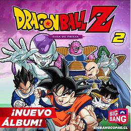  Album  Dragon Ball Z 2 Tapa Dura + 50 Sobres . 