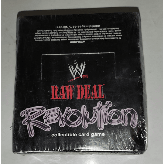 Caja sellada Real deal revolution 