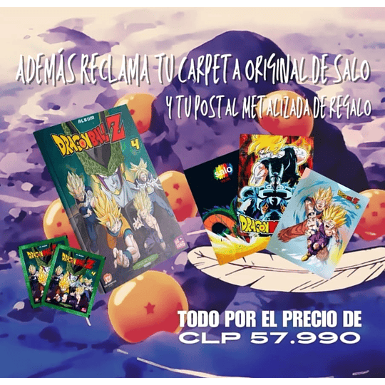 album Dragon Ball Z4 saga de Cell tapa dura completo a pegar