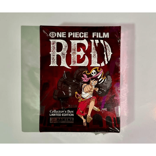 ONE PIECE RED LIMITED EDITION COLLECTOR BOX