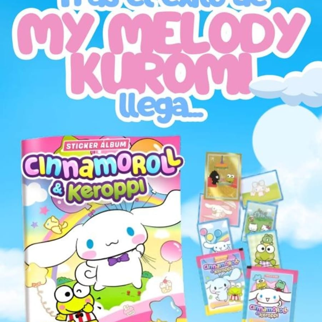  ALBUM CINNAMOROLL & KEROPPI COMPLETO A PEGAR 2