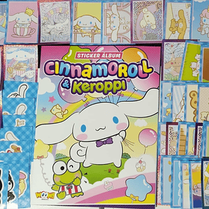  ALBUM CINNAMOROLL & KEROPPI COMPLETO A PEGAR