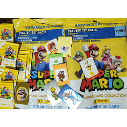 SUPER MARIO CARD COLLECTION PANINI COMPLETA