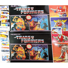 ALBUM LOS TRANSFORMERS TAPA DURA 