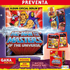 NUEVO ALBUM HE-MAN tapa dura + SET COMPLETO A PEGAR