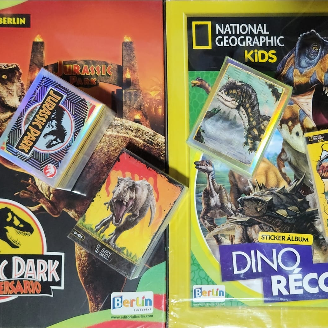 PACK JURASSIC PARK + DINO RECORDS  1