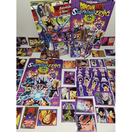 ALBUM “ DRAGON BALL SPARKING ZERO “ + SET COMPLETO