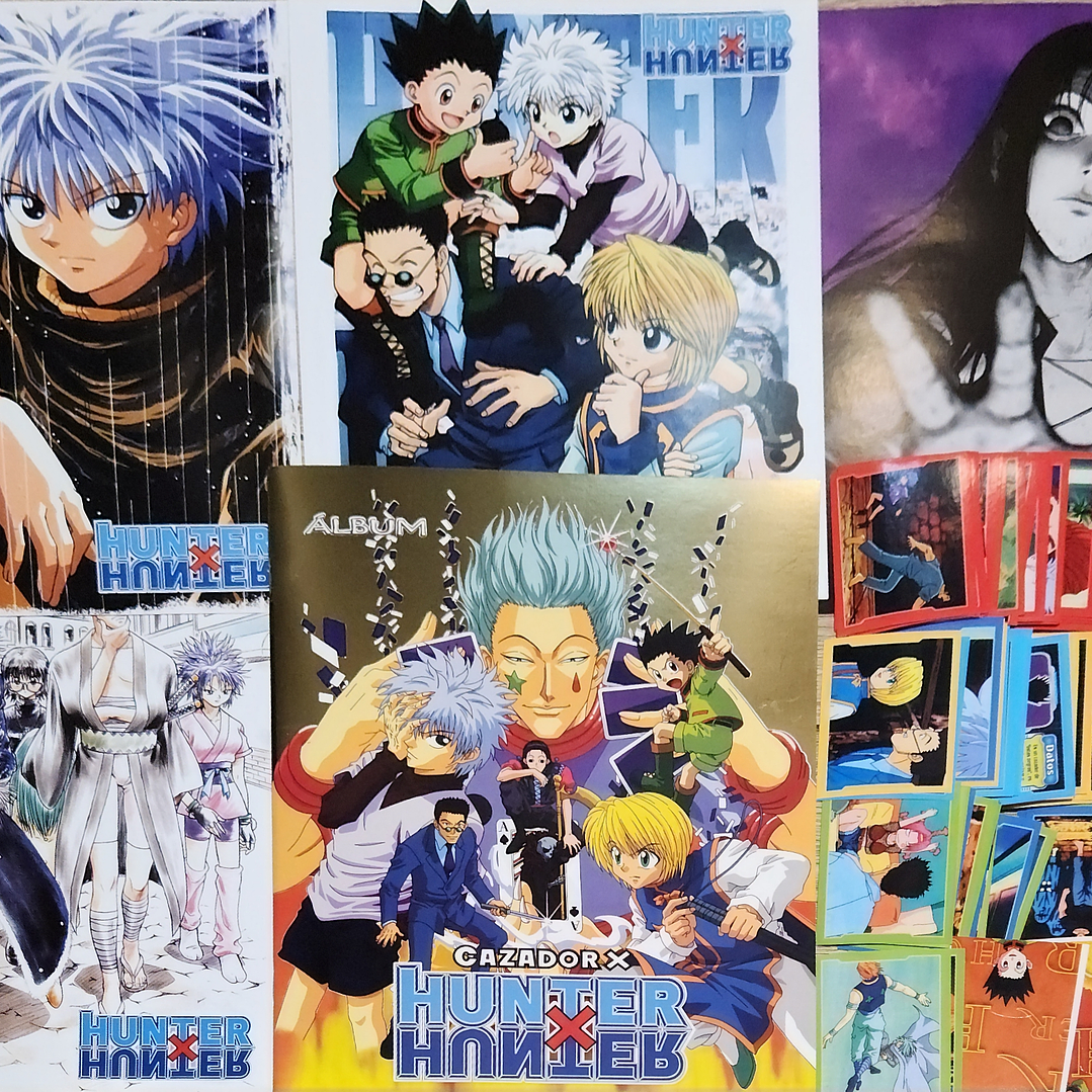 Hunter x remasterizado colección completa a pegar  1