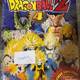 ALBUM DRAGON BALL Z4 DE EPOCA SALO (COMPLETO, SIN PICKERS)