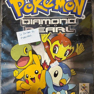 ALBUM POKEMON DIAMANTEY PERLA DE EPOCA SALO PEGADO (12 ESPECIALES FALTANTES)