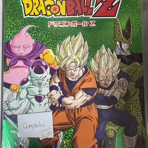 ALBUM DRAGON BALL Z  EDICION ANIVERSARIO SD ARGENTINA DE EPOCA COMPLETO PEGADO