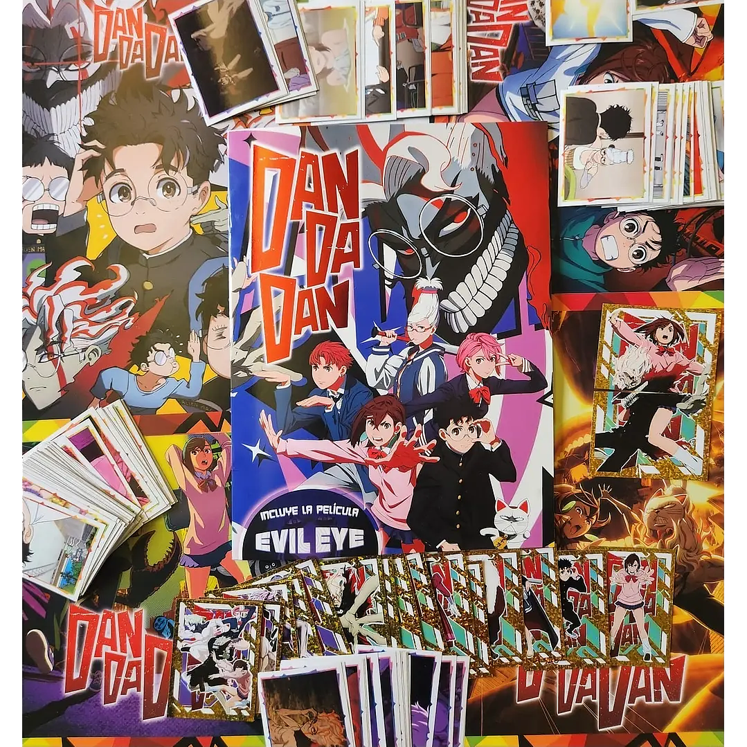 [X10] ALBUM DANDADAN+ SET COMPLETO DE SUS LAMINAS + EXTRAS  1