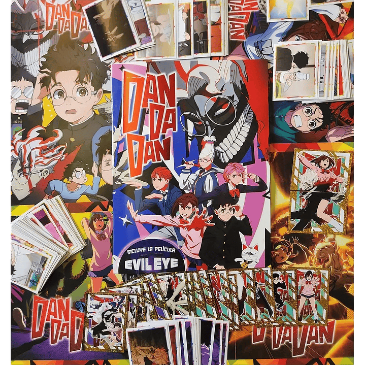 [X10] ALBUM DANDADAN+ SET COMPLETO DE SUS LAMINAS + EXTRAS  1