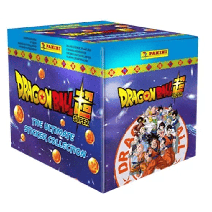 Preventa Álbum Tapa Dura Dragon Ball Ultimated Stickers Collection de Panini  + Caja de Sobres 3