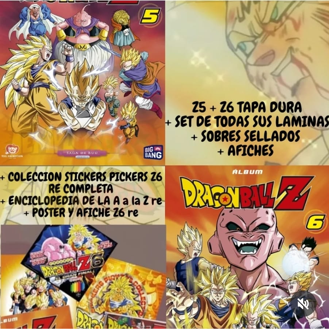 pack z5 y z6 en tapa dura completo a pegar big bang 1