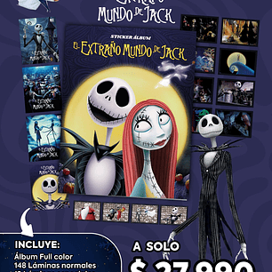 PREVENTA ALBUM EL EXTRAÑO MUNDO DE JACK 