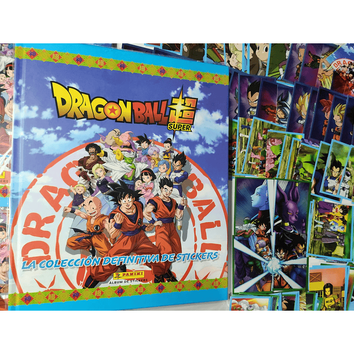  Álbum Dragon Ball Ultimated Stickers Collection de Panini Tapa Dura (Completo a Pegar) 1