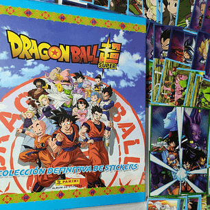  Álbum Dragon Ball Ultimated Stickers Collection de Panini Tapa Dura (Completo a Pegar)