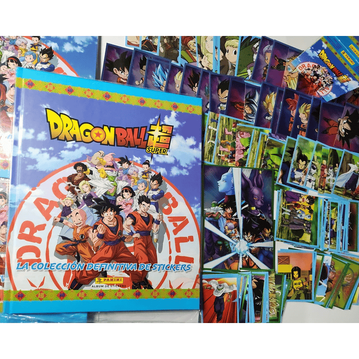 Album Dragon Ball Ultimated Stickers Collection de Panini Tapa Blanda (Completo a Pegar) 1