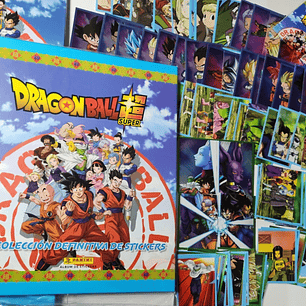 Album Dragon Ball Ultimated Stickers Collection de Panini Tapa Blanda (Completo a Pegar)