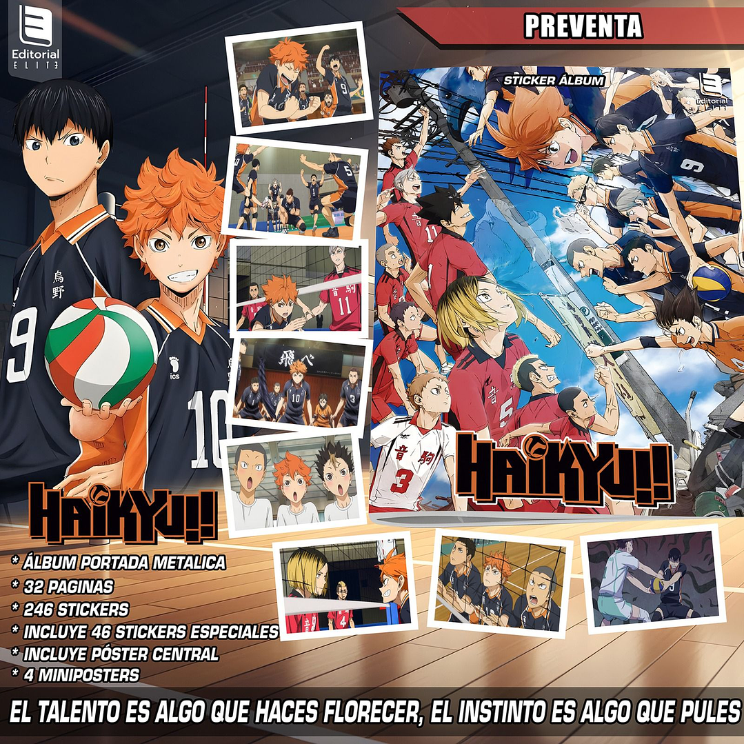 preventa haikyu coleccion completa 1