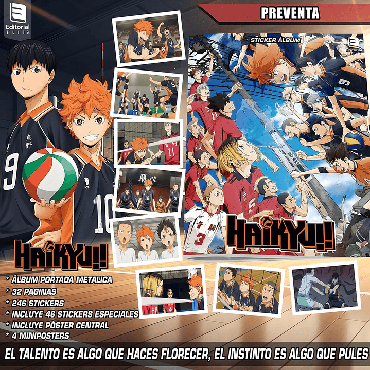 preventa haikyu coleccion completa 1