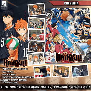 preventa haikyu coleccion completa