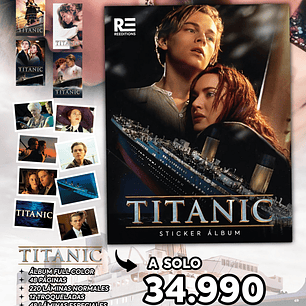 PREVENTA ALBUM TITANIC 