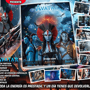 PREVENTA ALBUM AVATAR TRIOLOGIA 