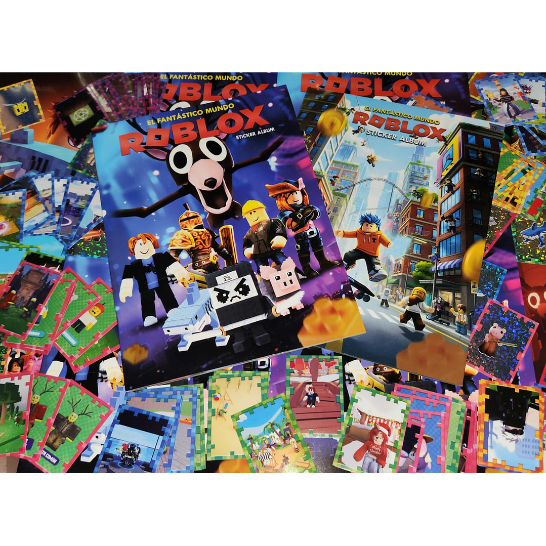  ALBUM EL FANTASTICO MUNDO DE ROBLOX 1
