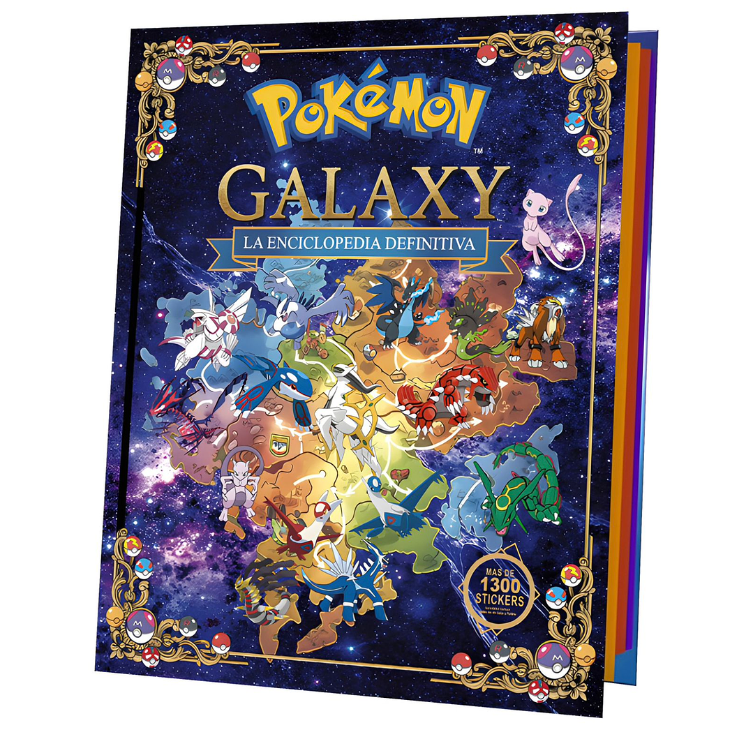 4TA  PREVENTA POKEMON GALAXY ENCICLOPEDIA DEFINITIVA  1