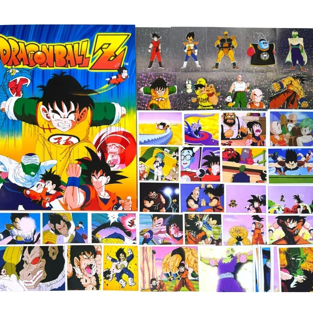 DRAGON BALL Z1 re + SET COMPLETO A PEGAR 1