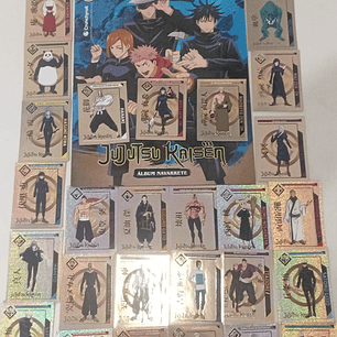 ALBUM JUJUTSU KAISEN COMPLETO A PEGAR NAVARRETE