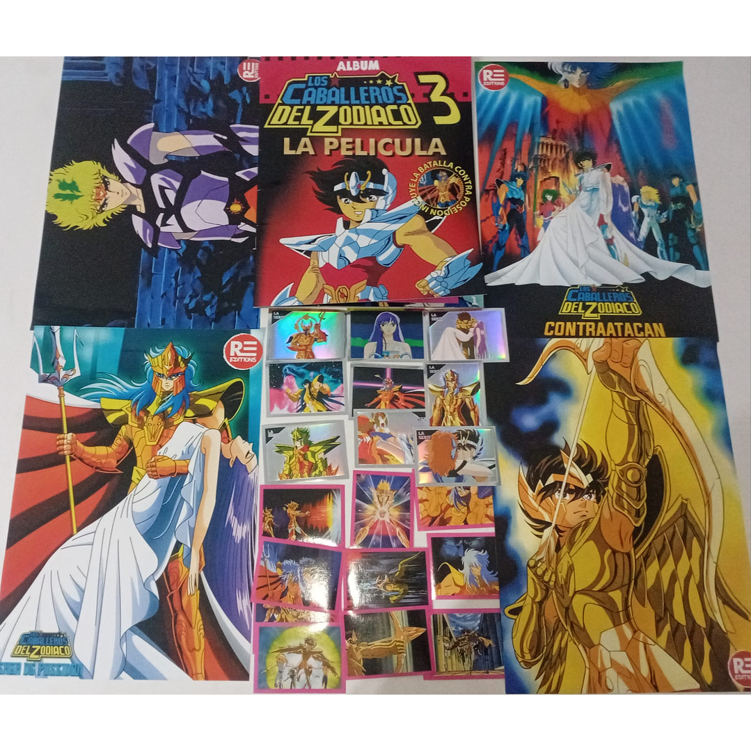 ALBUM LOS CABALLEROS DEL ZODIACO 3 re A PEGAR 2