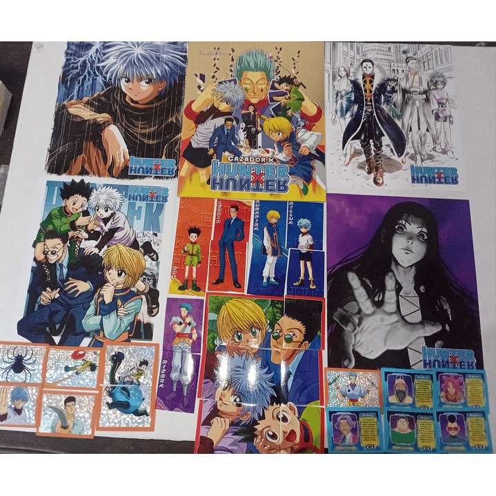 Hunter x remasterizado colección completa a pegar  1