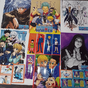 Hunter x remasterizado colección completa a pegar 