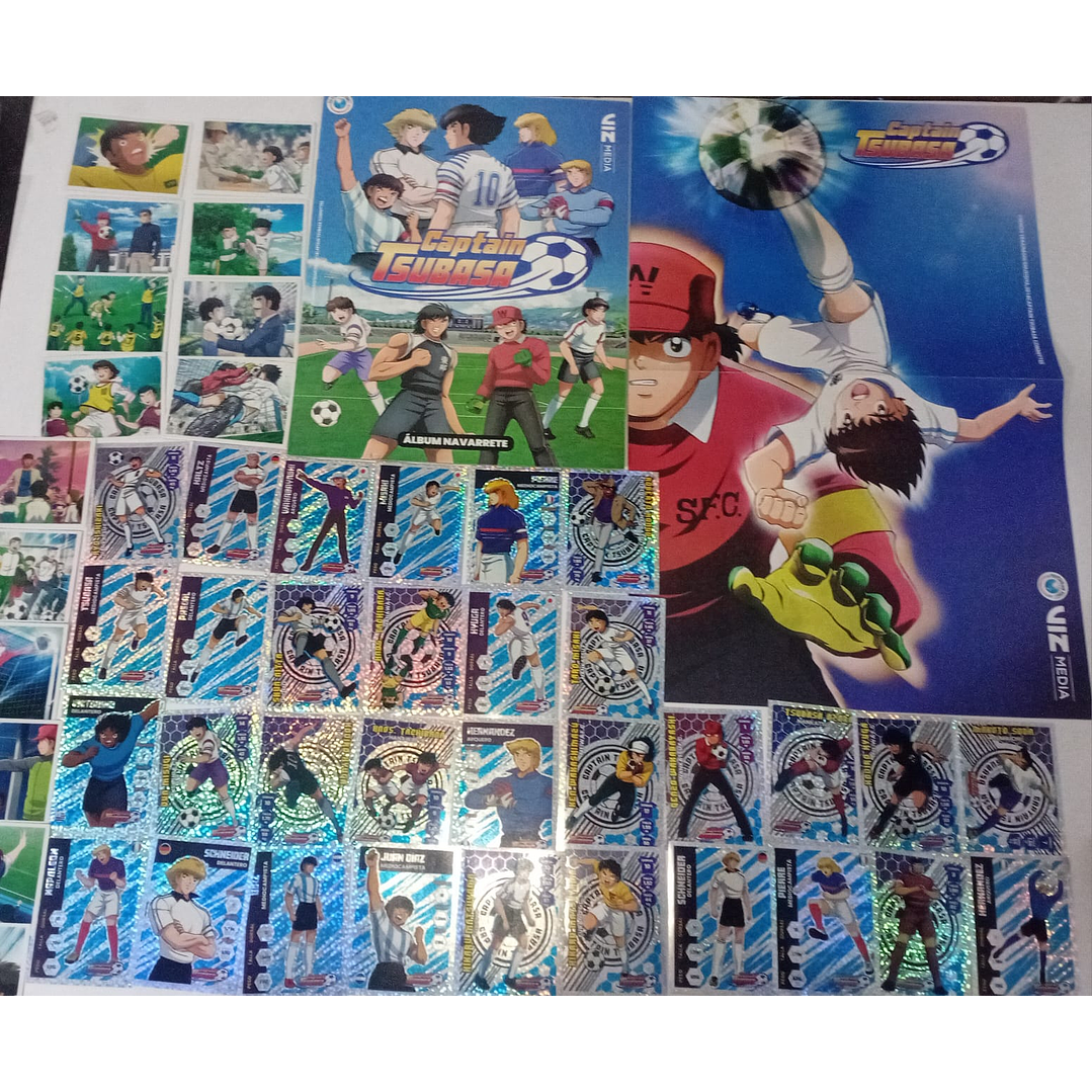 ALBUMCAPITAN TSUBASA NAVARRETE COMPLETO A PEGAR 2