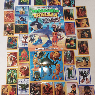 ALBUM TRALALERO TRALALA COMPLETO A PEGAR