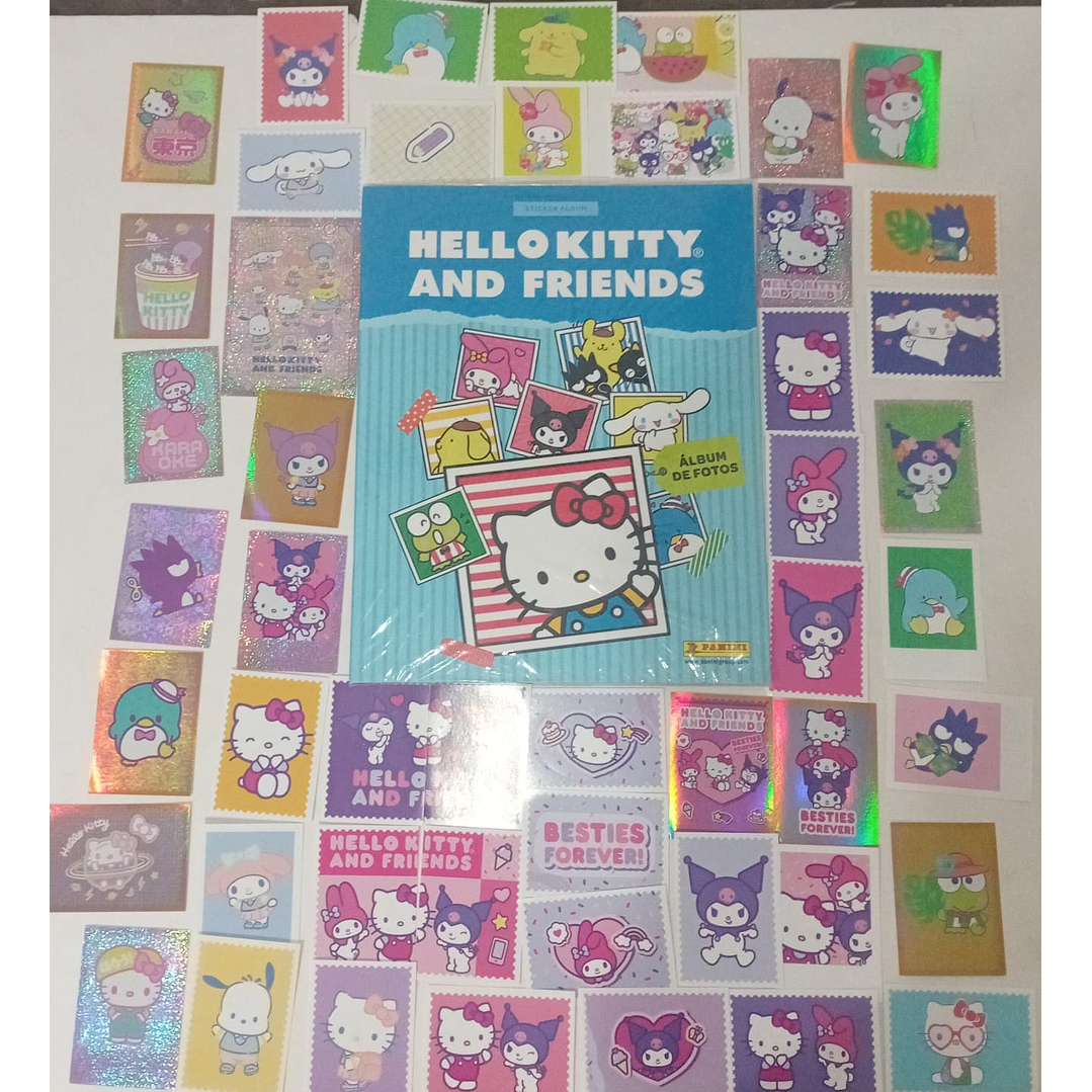 HELLO KITTY AND FRIENDS PANINI TAPA DURA 1