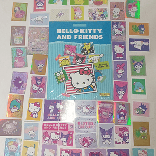 HELLO KITTY AND FRIENDS PANINI TAPA DURA
