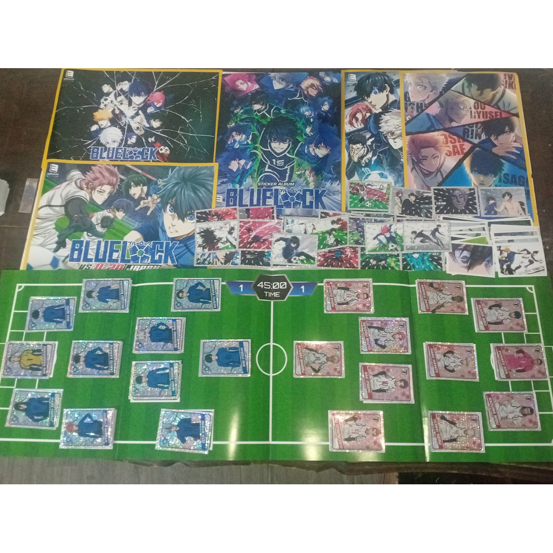 coleccion completa bluelock llegar pegar y completar 2