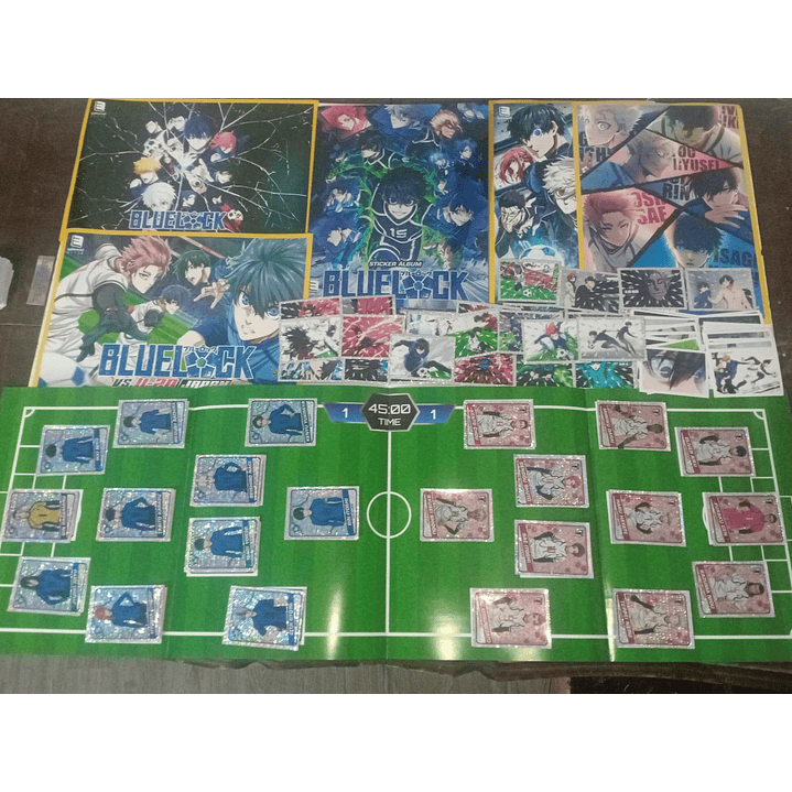 coleccion completa bluelock llegar pegar y completar 2