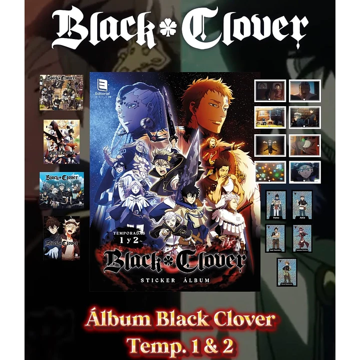 black clover colección completa  3
