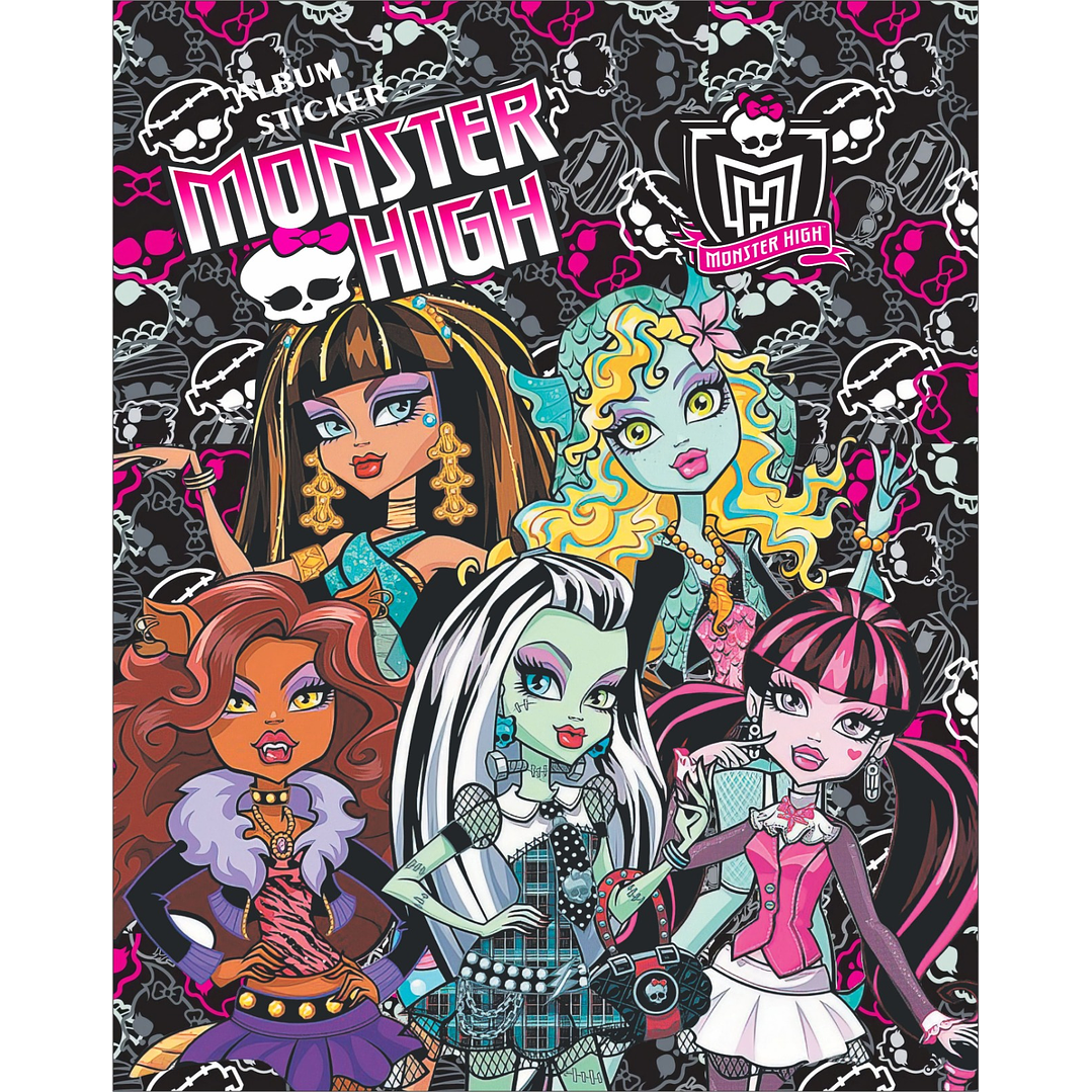 PREVENTA ALBUM MONSTER HIGH 5
