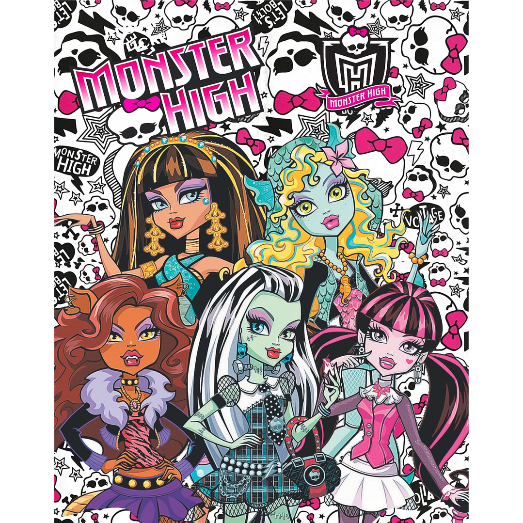 PREVENTA ALBUM MONSTER HIGH 6