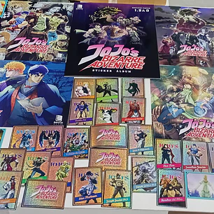 jojo´s coleccion completa para pegar 