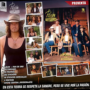 PREVENTA ALBUM PASION DE GAVILANES