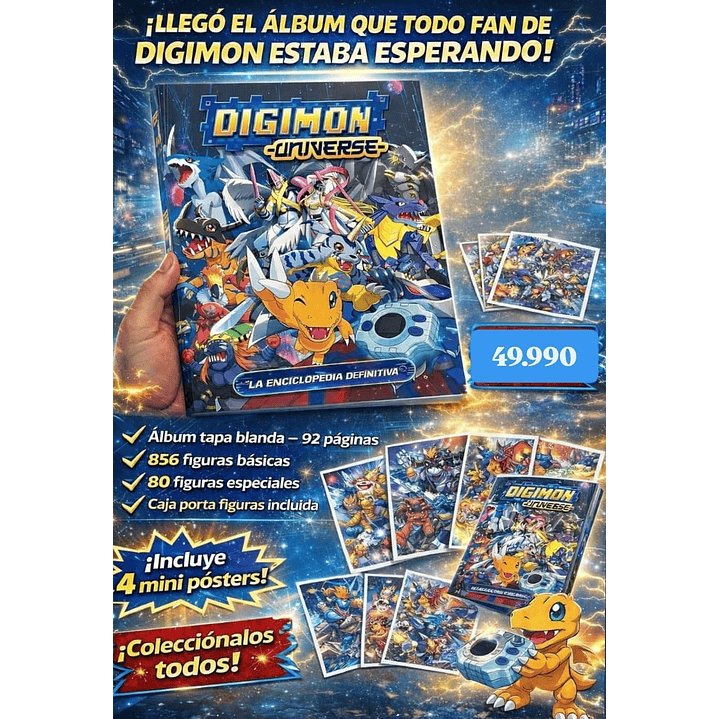 PREVENTA DIGIMON UNIVERSE 1