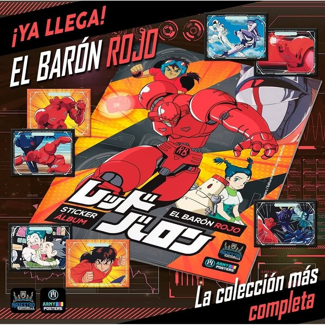 PREVENTA ALBUM BARON ROJO 1